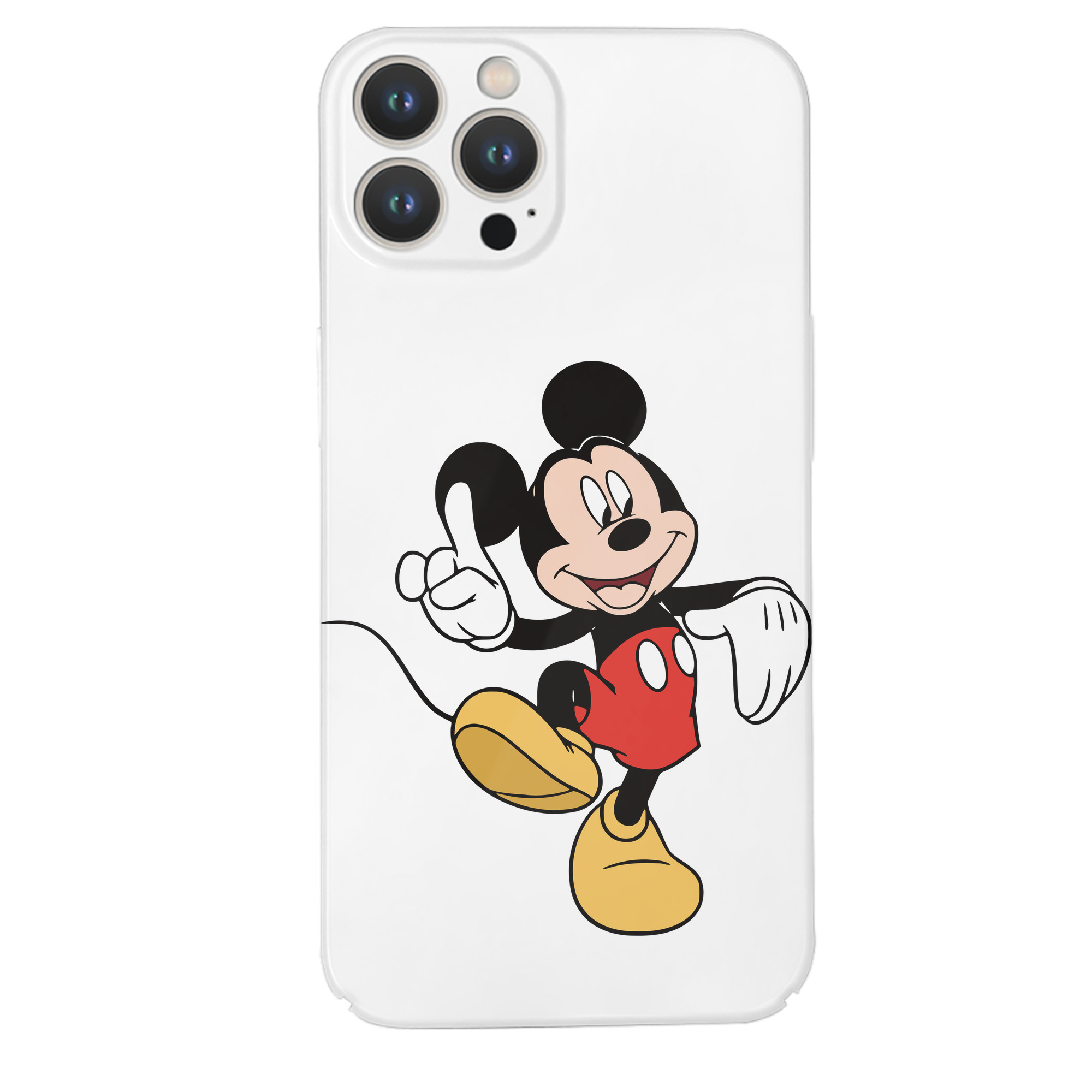 （画像用） ミッキーマウス Mickey Mouse 【iPhone 14シリーズ対応】ハードケース